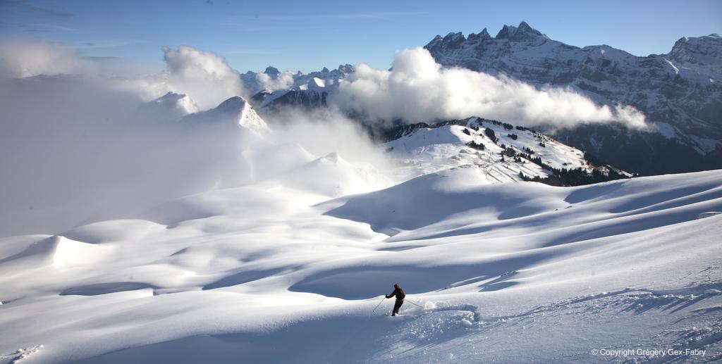 Hotel Des Alpes Champéry Екстериор снимка